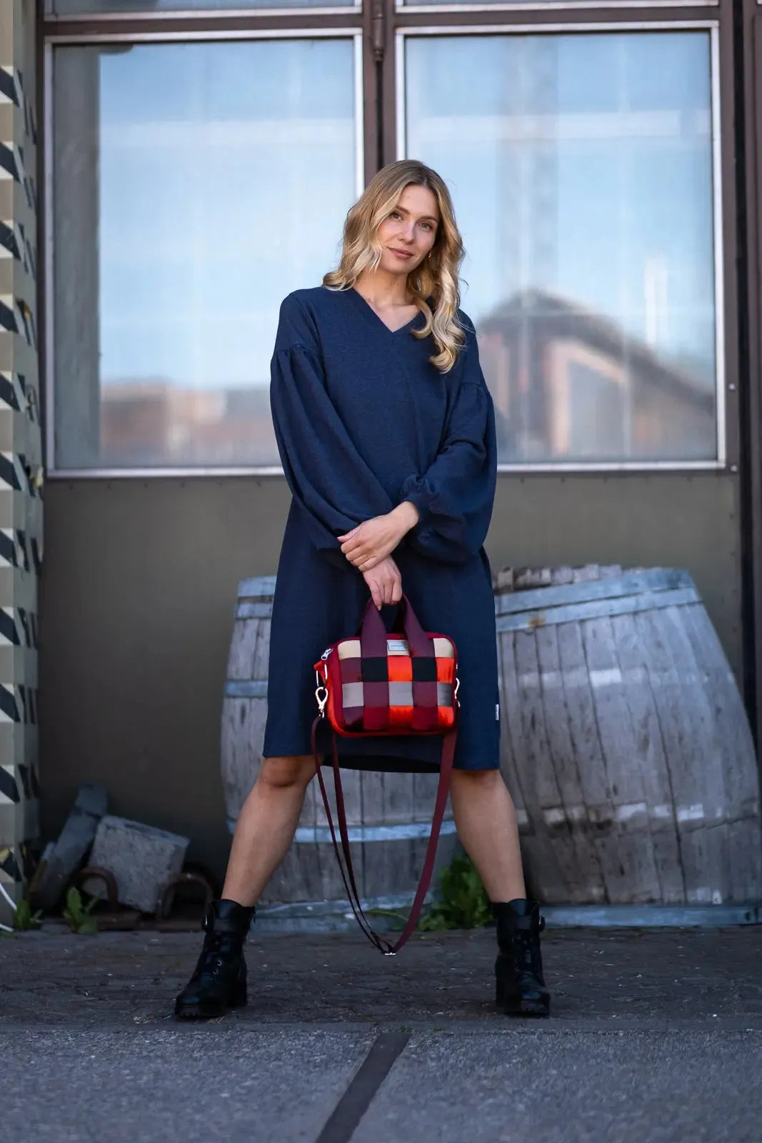 PALLAS dress, dark blue