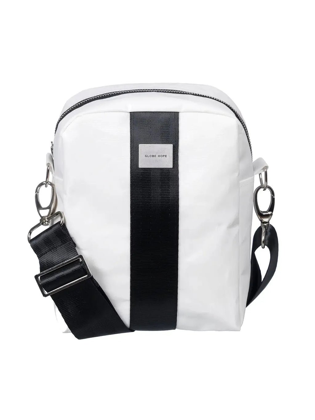 SOLEIL SAIL shoulder bag, black and white