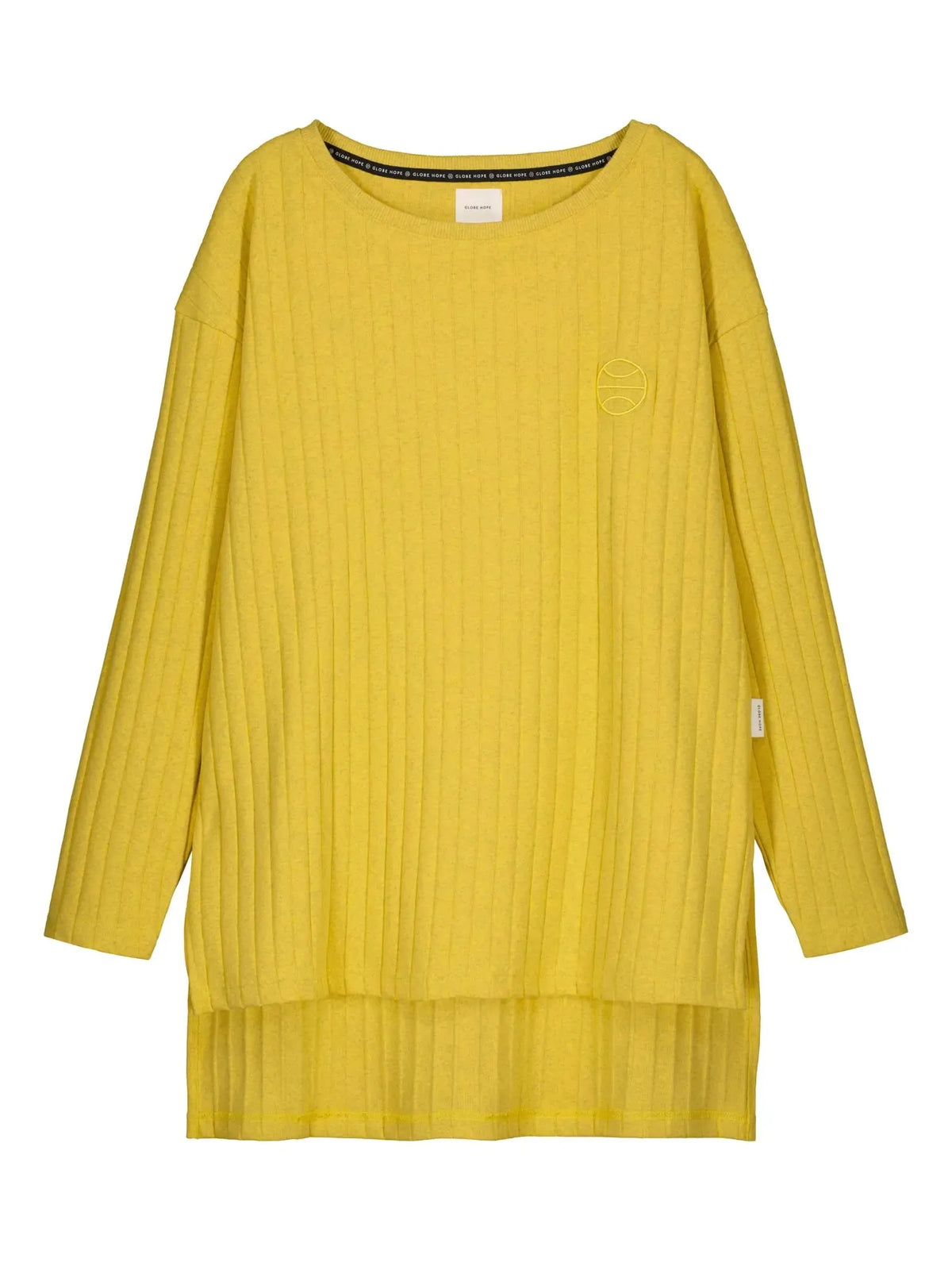 OLOS rib shirt, yellow