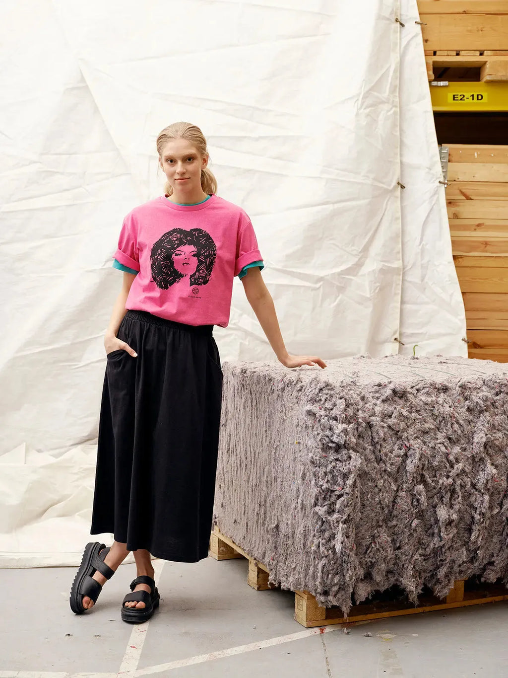 RUBIINI t-shirt, pink