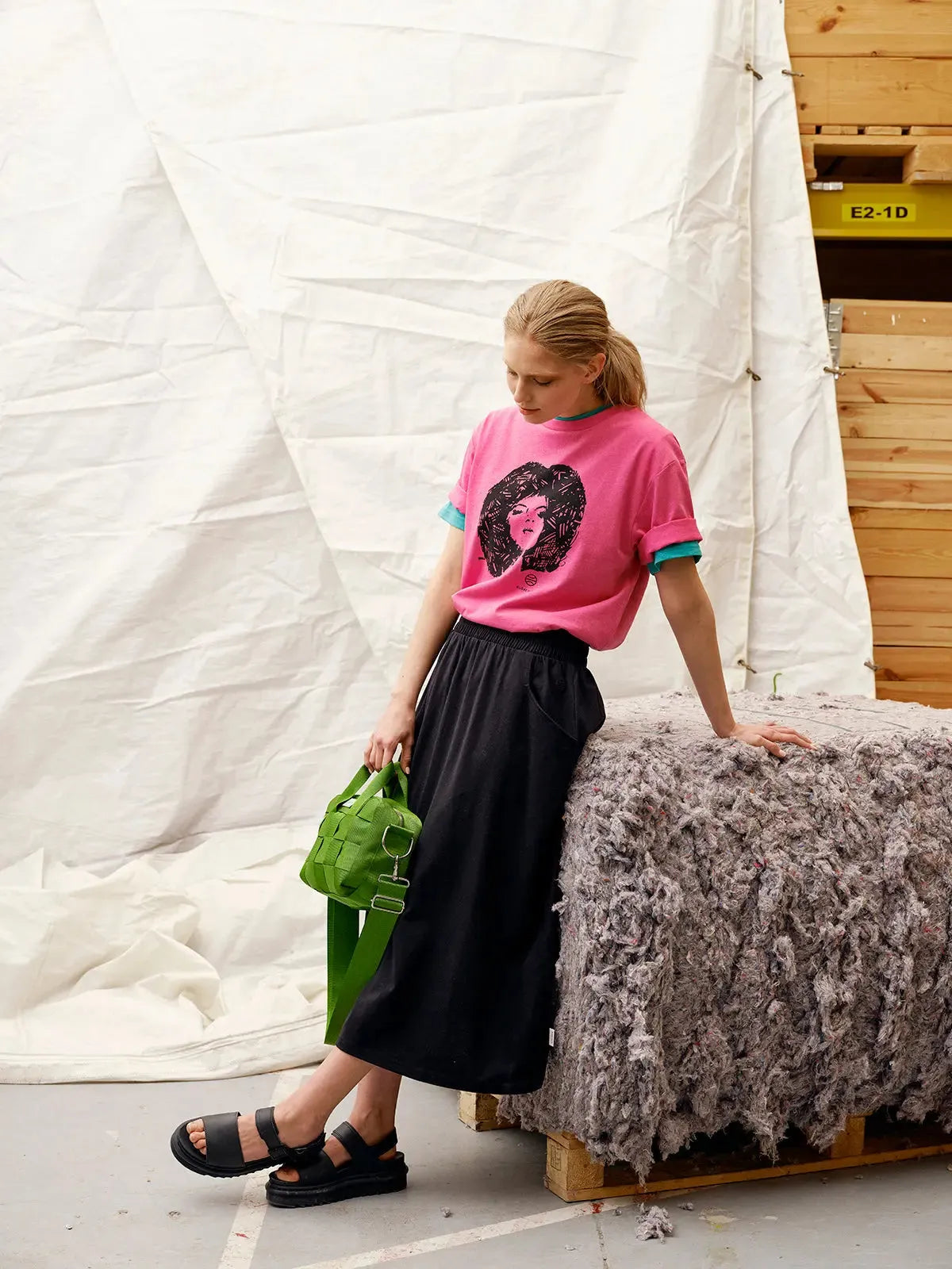 RUBIINI t-shirt, pink