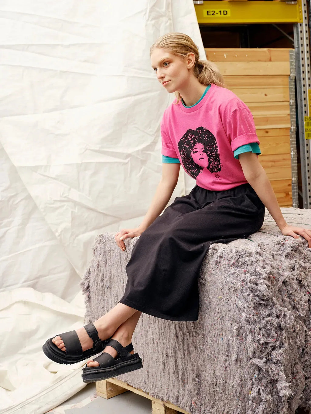 RUBIINI t-shirt, pink