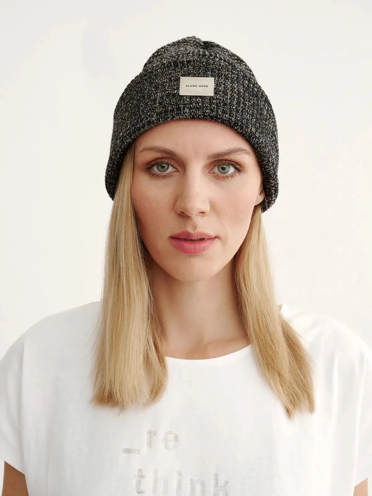 HANKI beanie, black melange