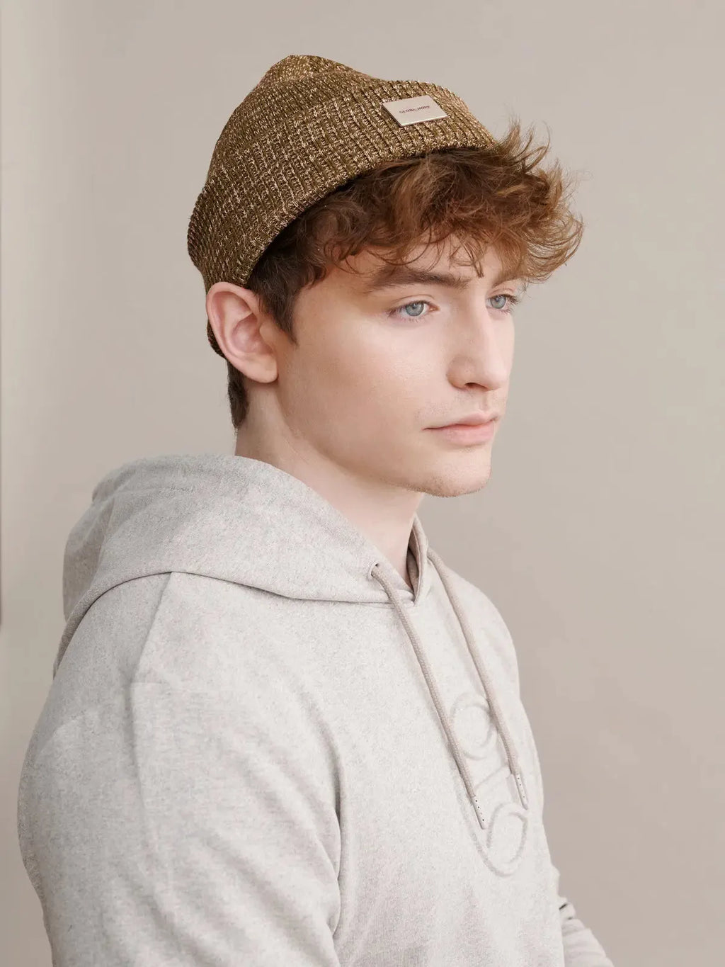 HANKI beanie, brown melange