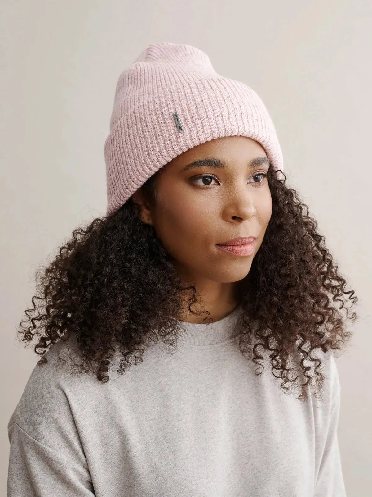 KINOS beanie, light pink