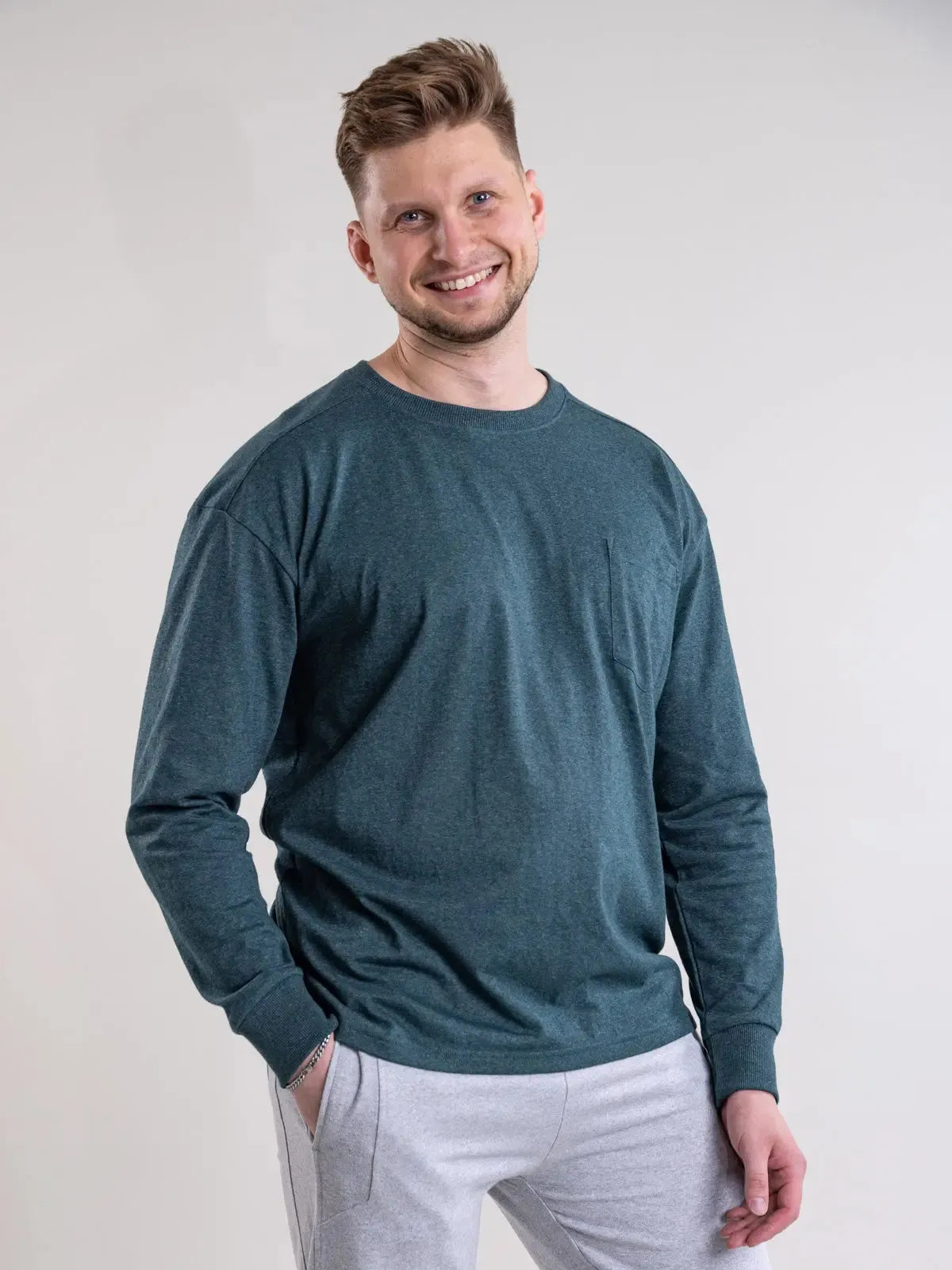KALLIO shirt, sea green