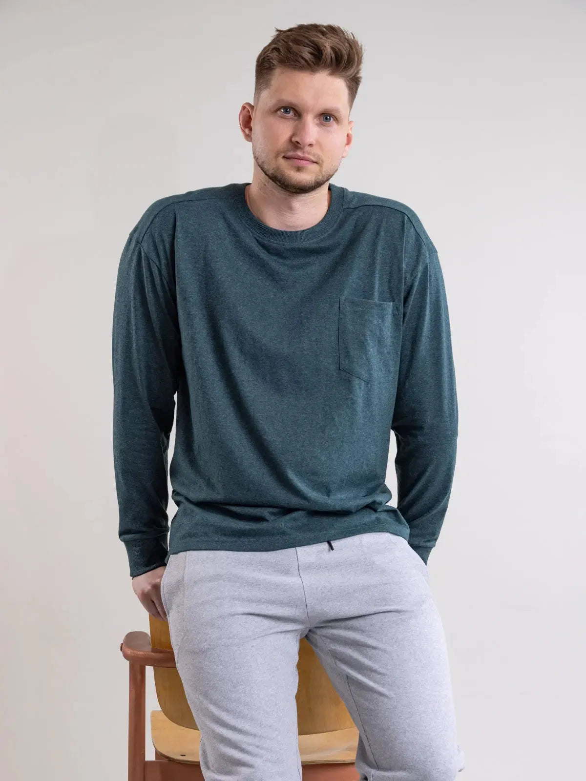 KALLIO shirt, sea green