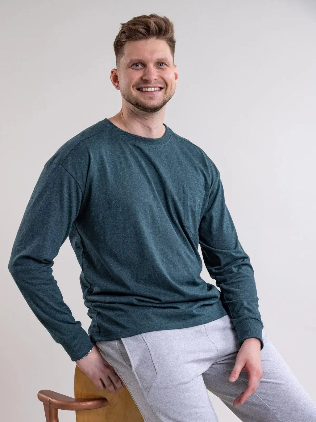 KALLIO shirt, sea green