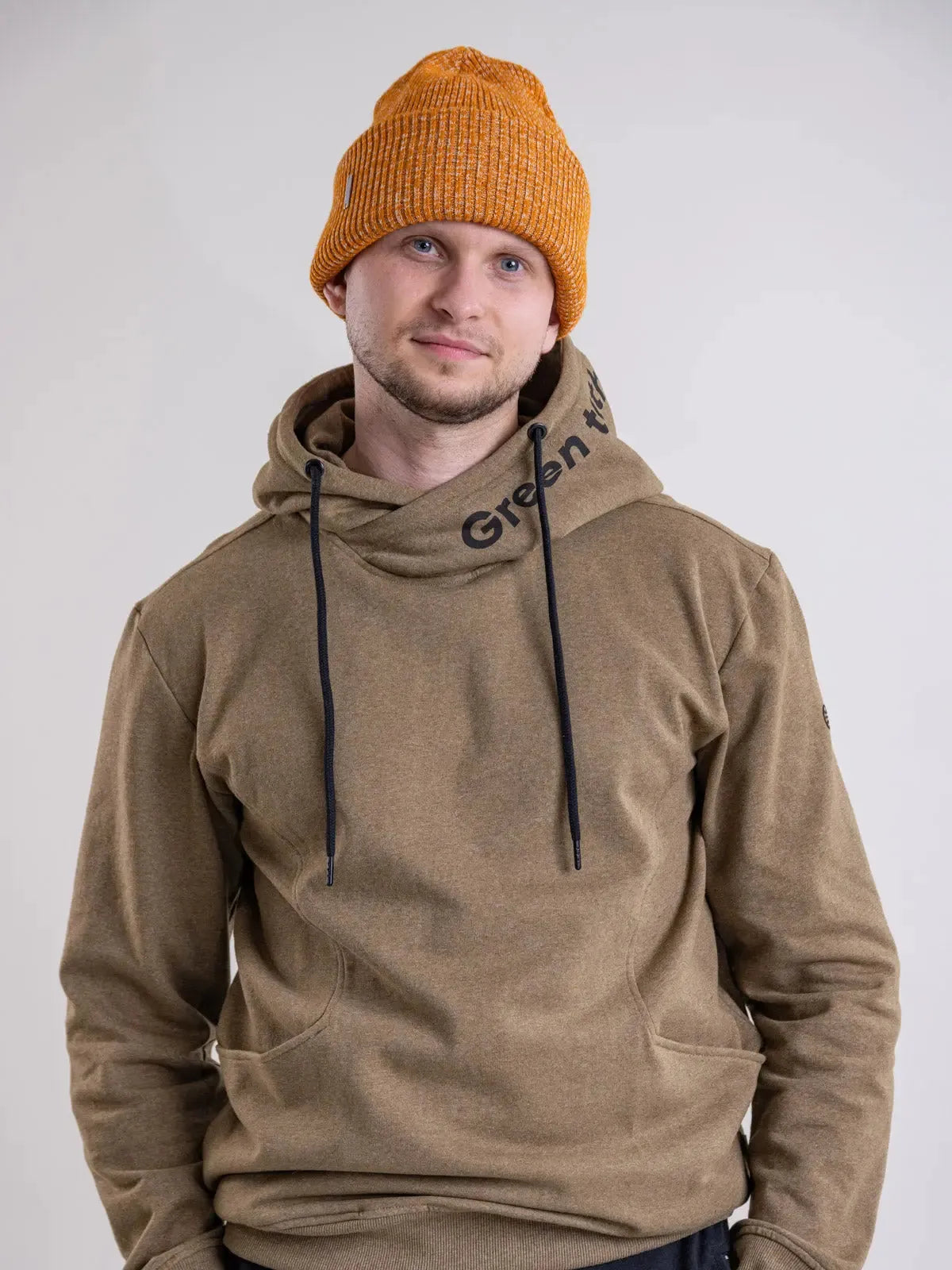 KINOS beanie, burnt orange