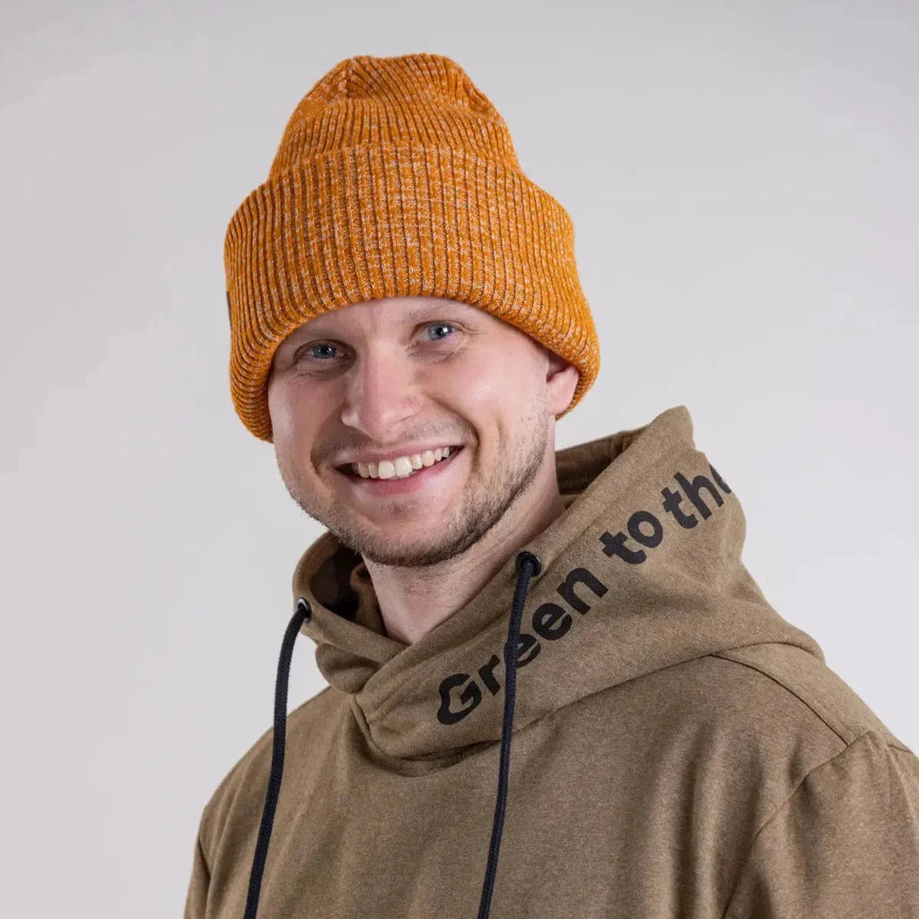 KINOS beanie, burnt orange