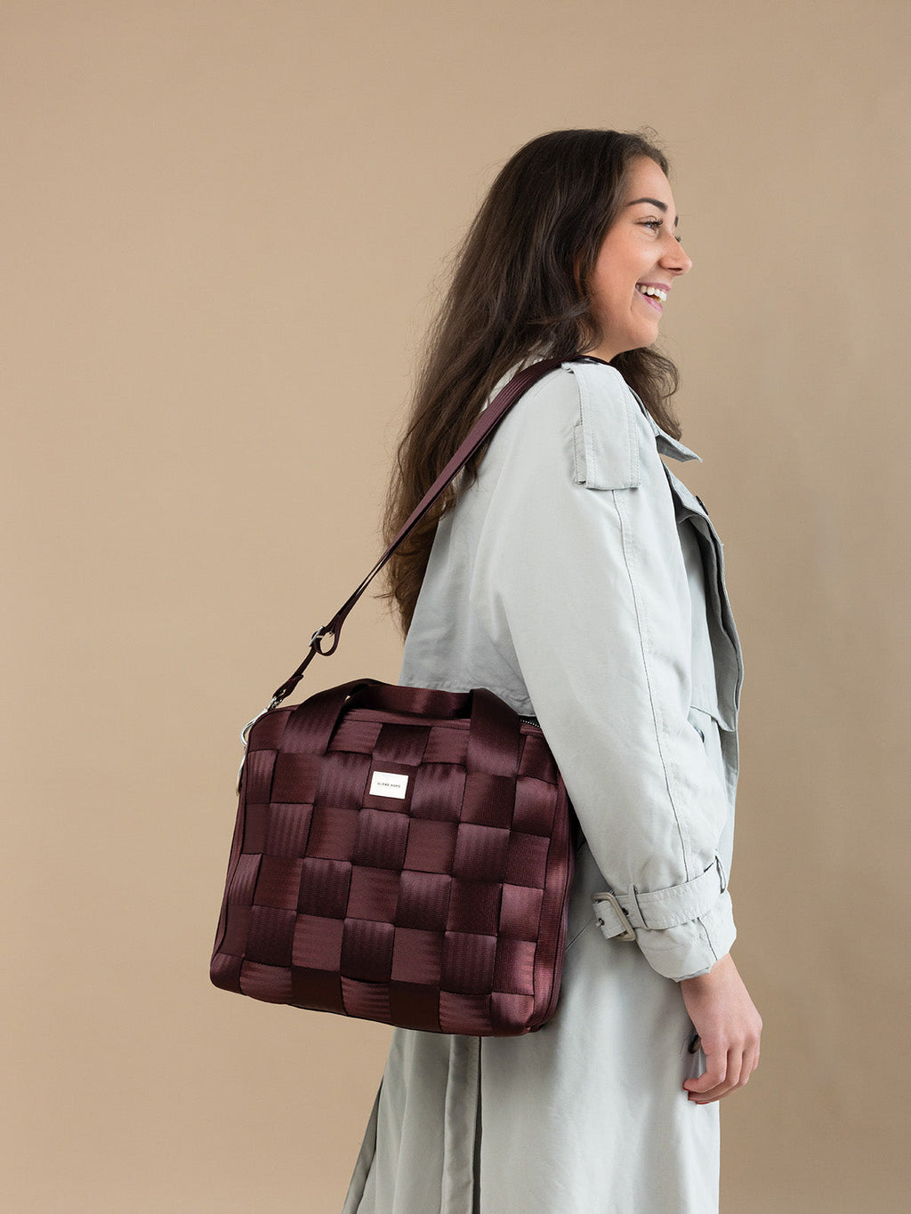 HALLA bag, burgundy