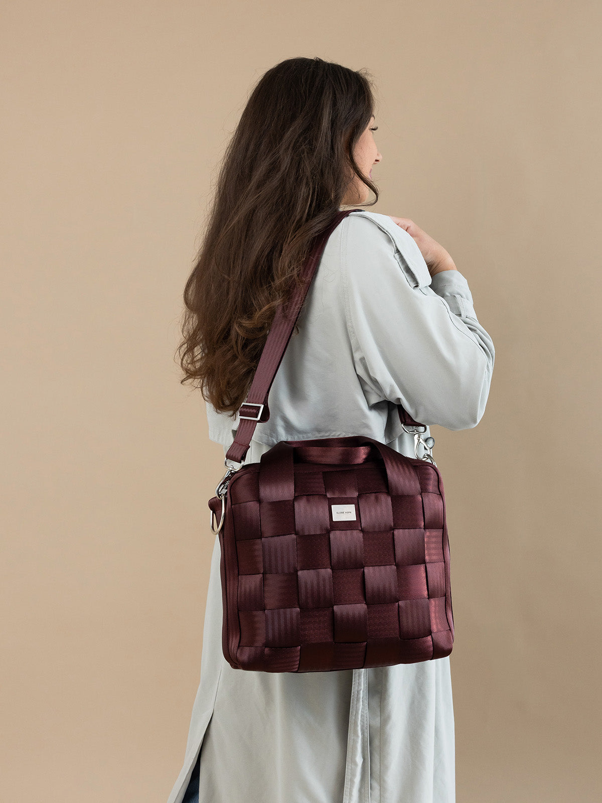 HALLA bag, burgundy