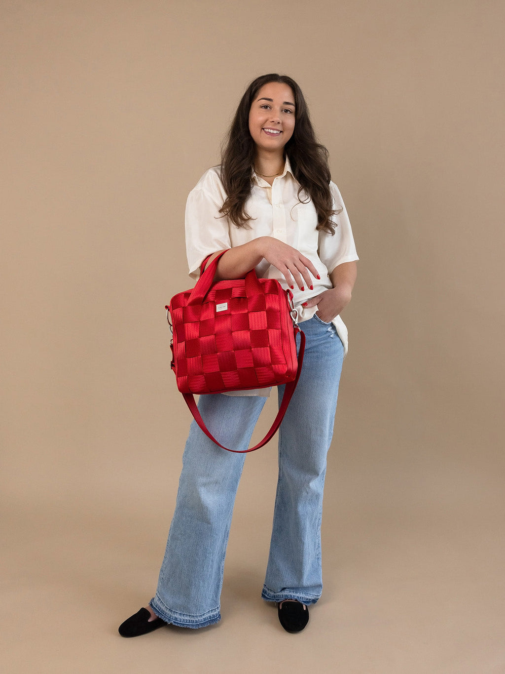 HALLA bag, red
