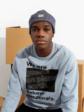 HANKI beanie, blue melange