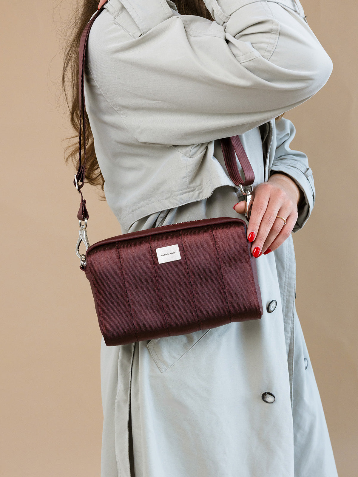 KASTE bag, cranberry
