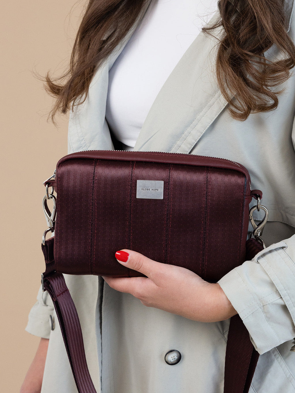 KASTE bag, cranberry