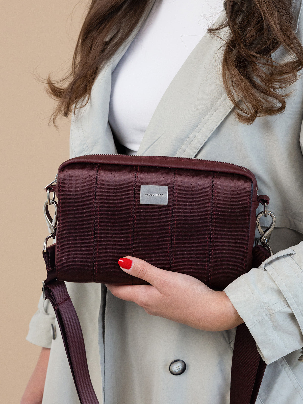 KASTE bag, cranberry