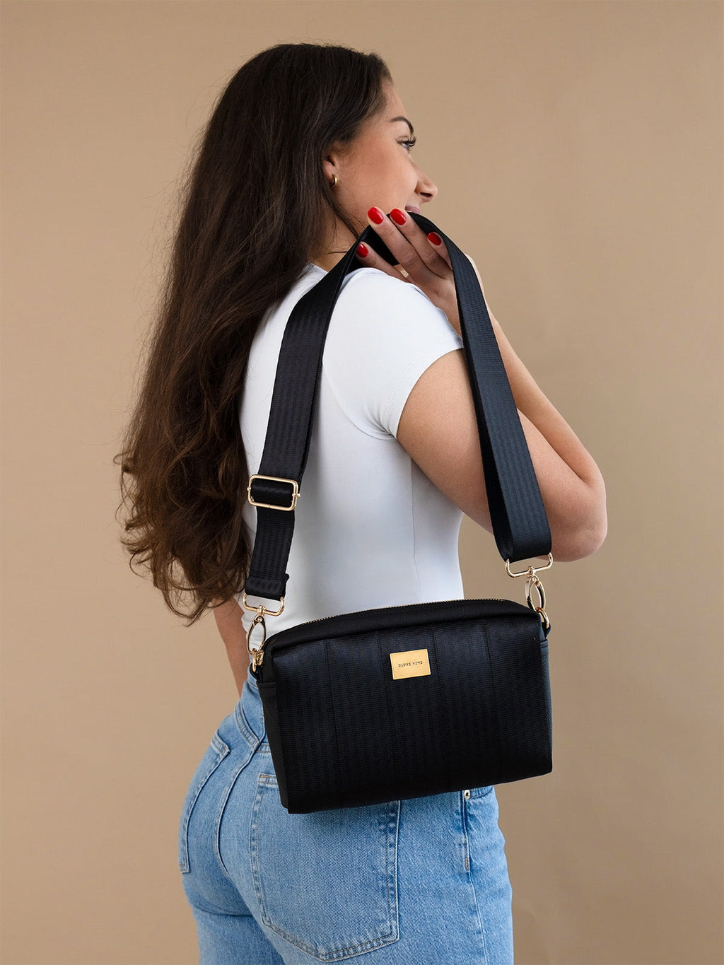 KASTE bag, black-gold
