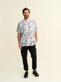 LIMONIITTI t-shirt, black and white print
