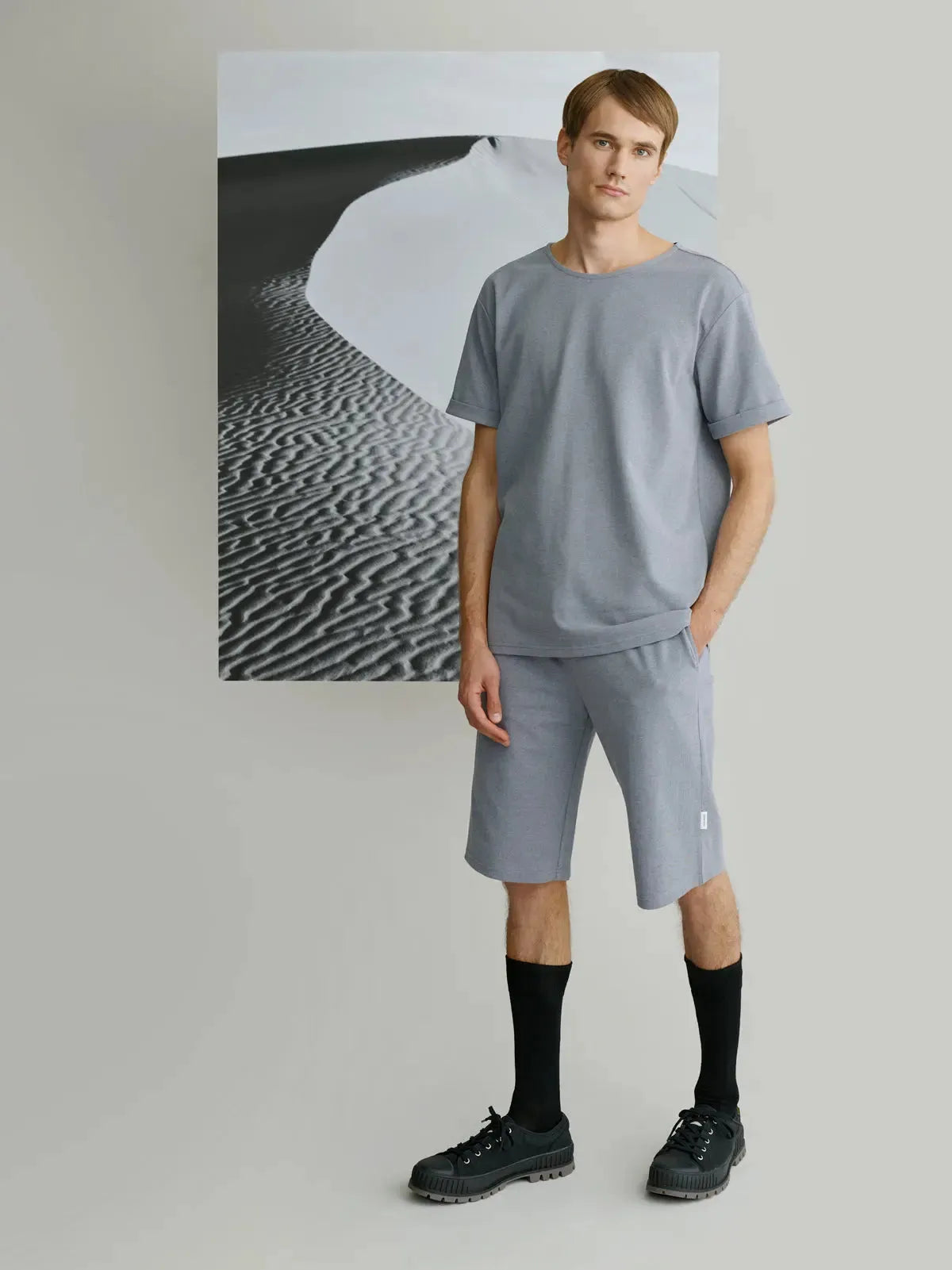 DIORIITTI t-shirt, bluish grey