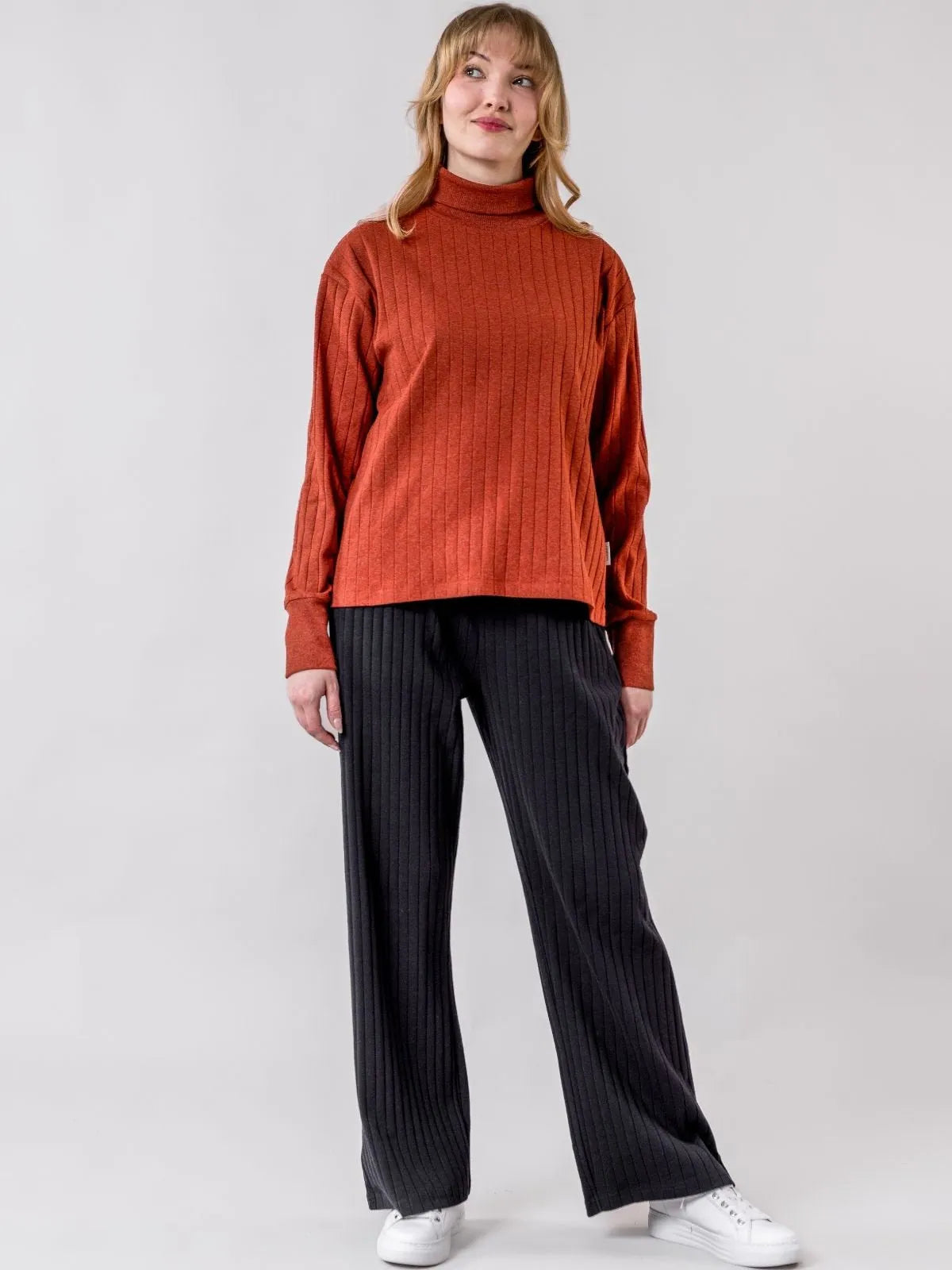 AALIS ribbon shirt, black