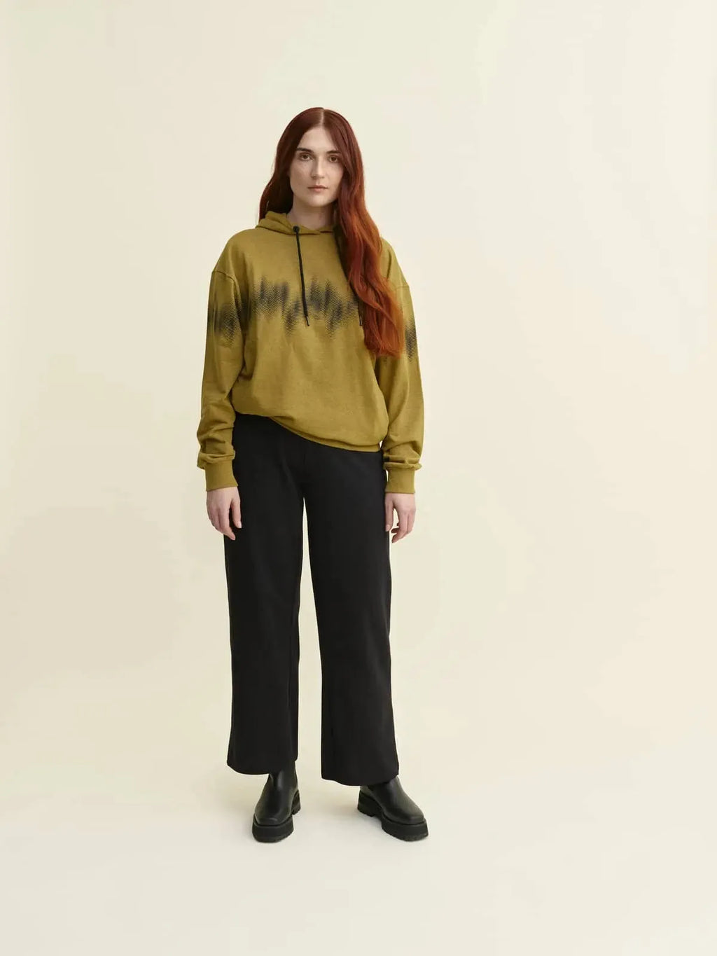 ALEKSANDRIITTI hoodie, yellow