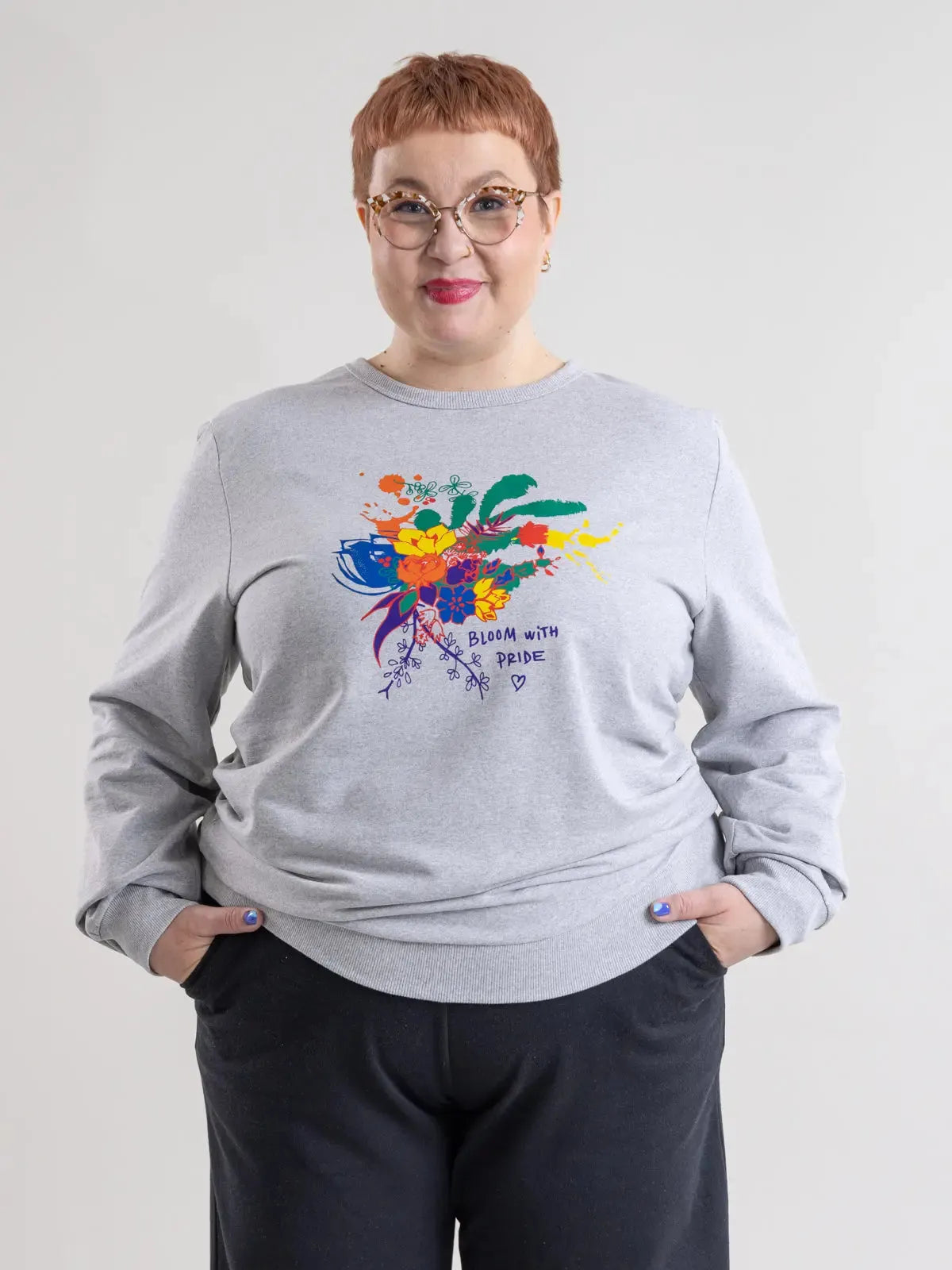 BLOOM WITH PRIDE, sweatshirt