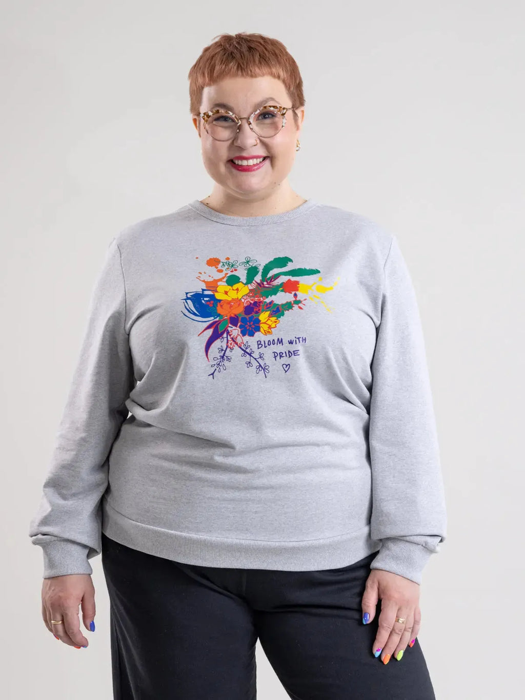 BLOOM WITH PRIDE, sweatshirt