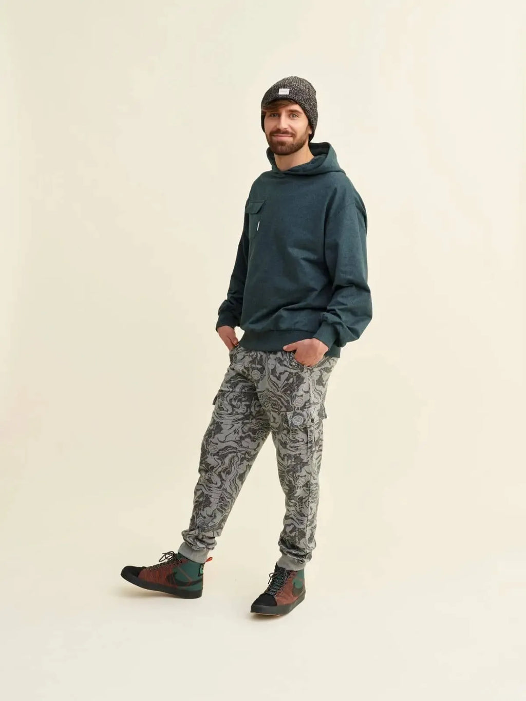 FUKSIITTI hoodie, sea green