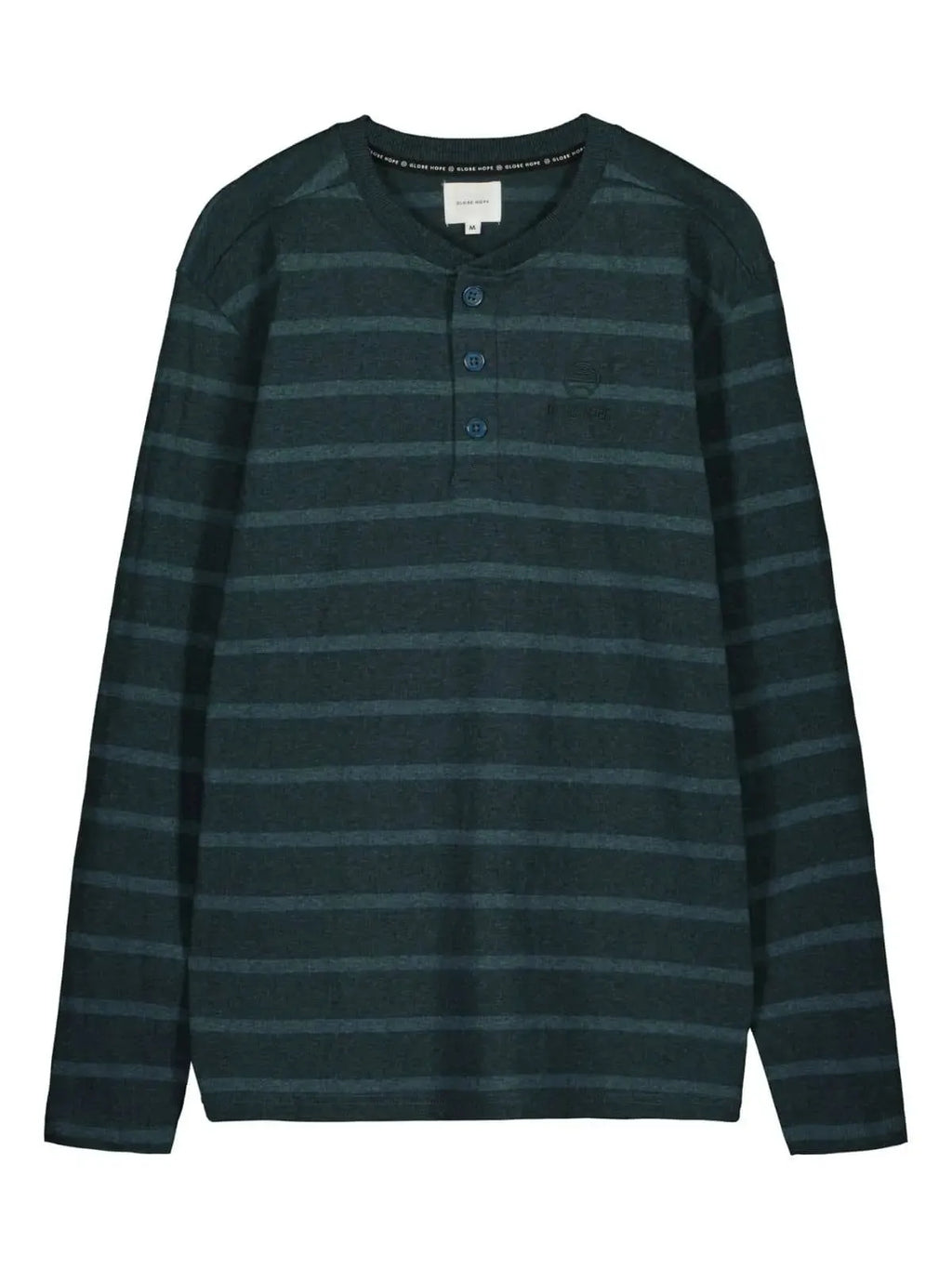 HESSONIITTI shirt, sea green striped
