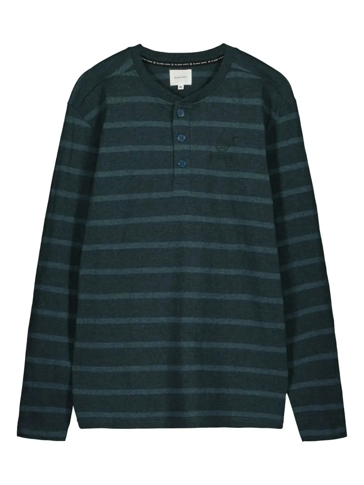 HESSONIITTI shirt, sea green striped