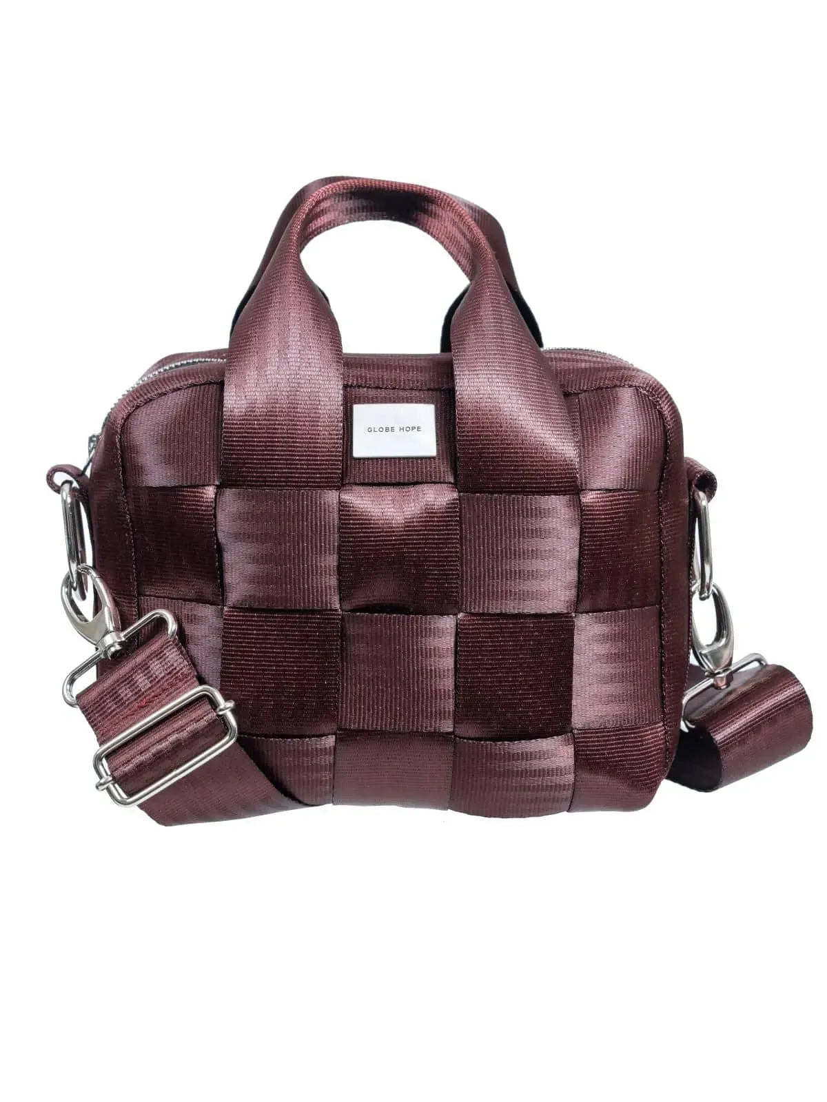 HILLA bag, burgundy