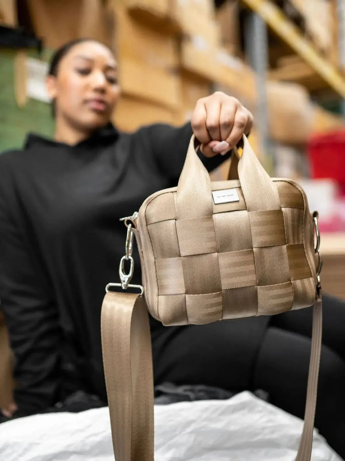 HILLA bag, beige