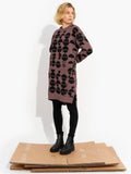 HUOPANA hoodie dress, rose