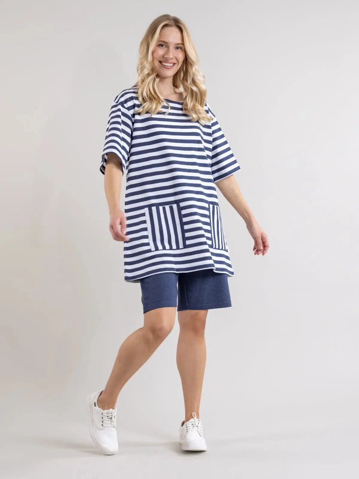 KAISLA tunic, striped