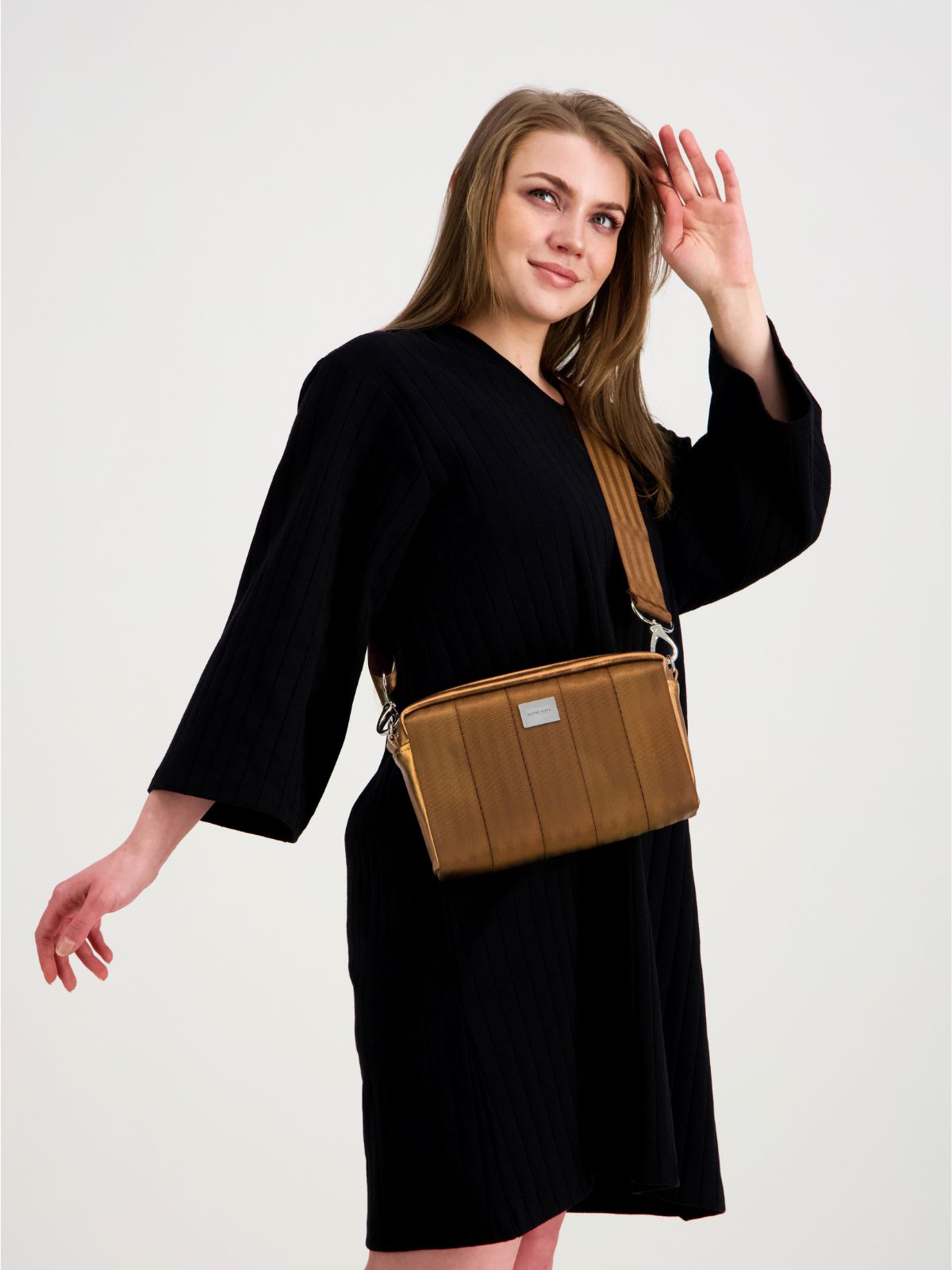 KASTE bag, sparkling bronze