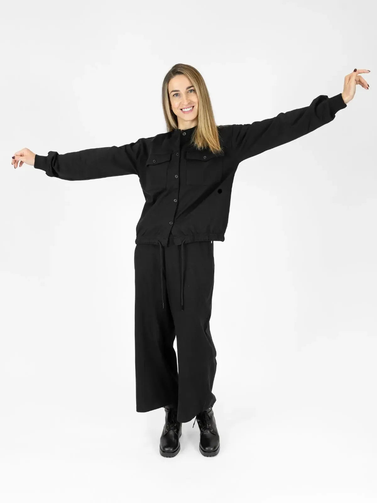 KOITERE college jacket, black
