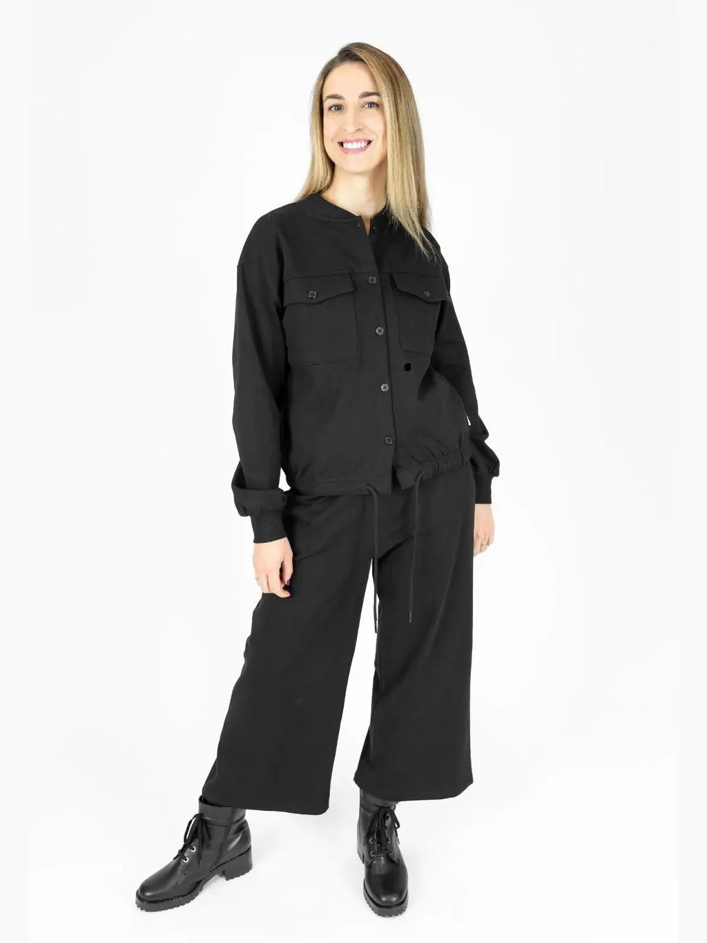KOITERE college jacket, black