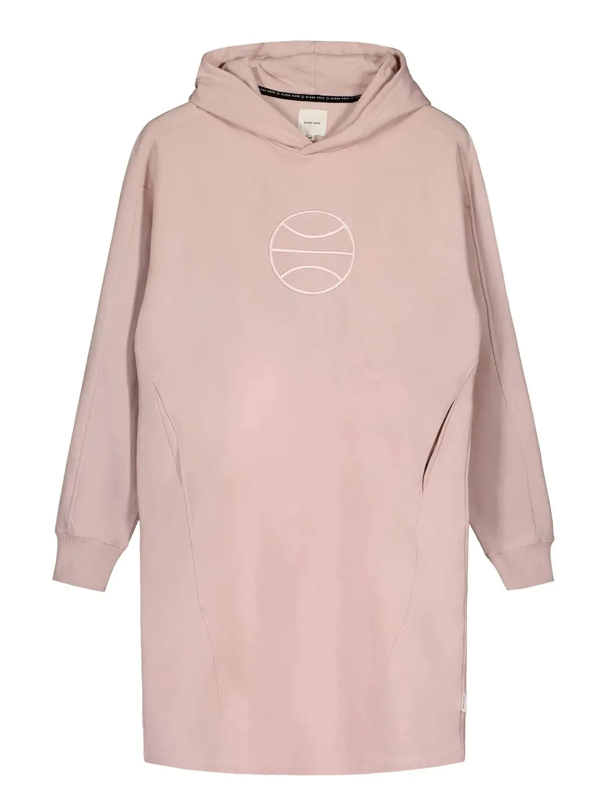 KUERLINKA hoodie dress, violet ice