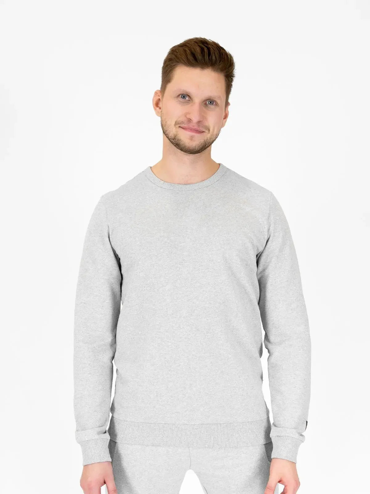 MARMAROS sweatshirt, grey melange