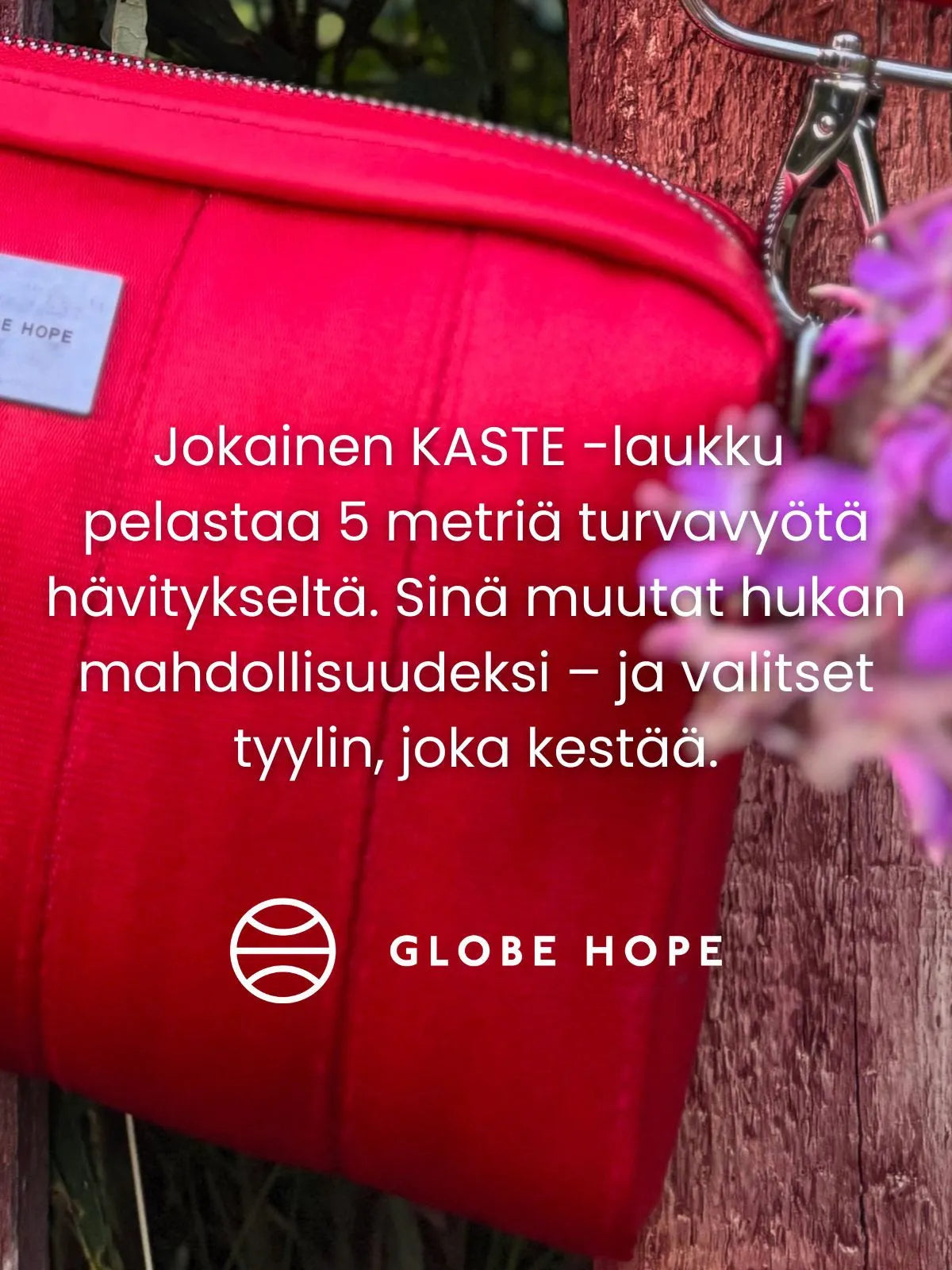 KASTE bag, red