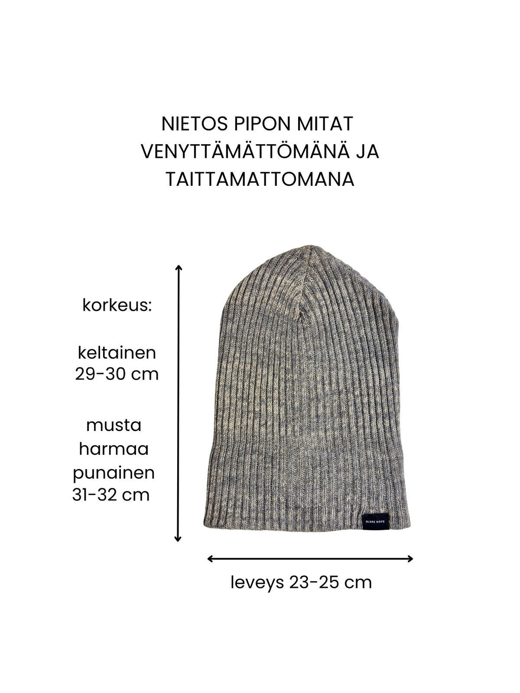 NIETOS pipo, punainen