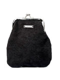 HELLE pouch, black canvas