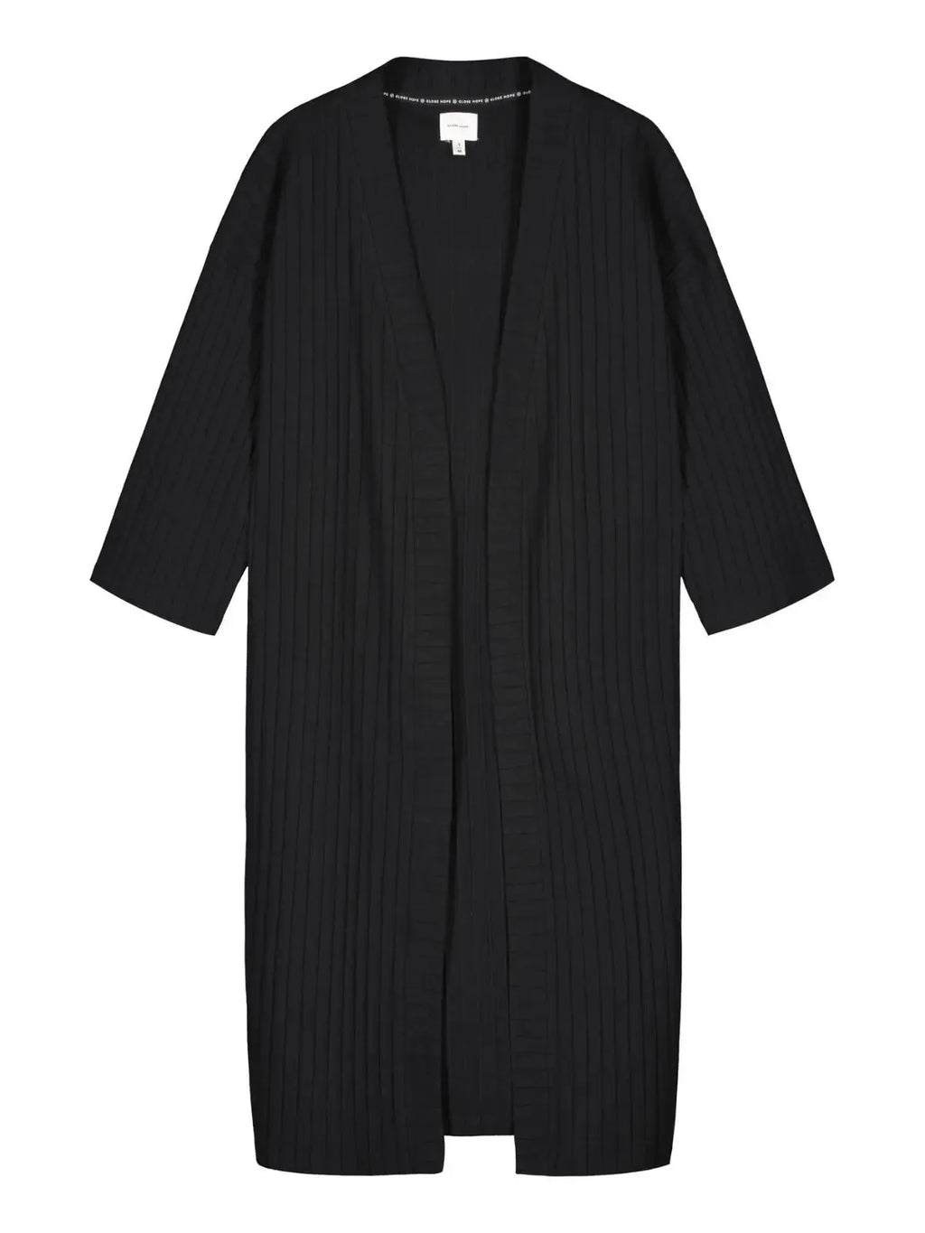 PUTOUS ribb cardigan, black