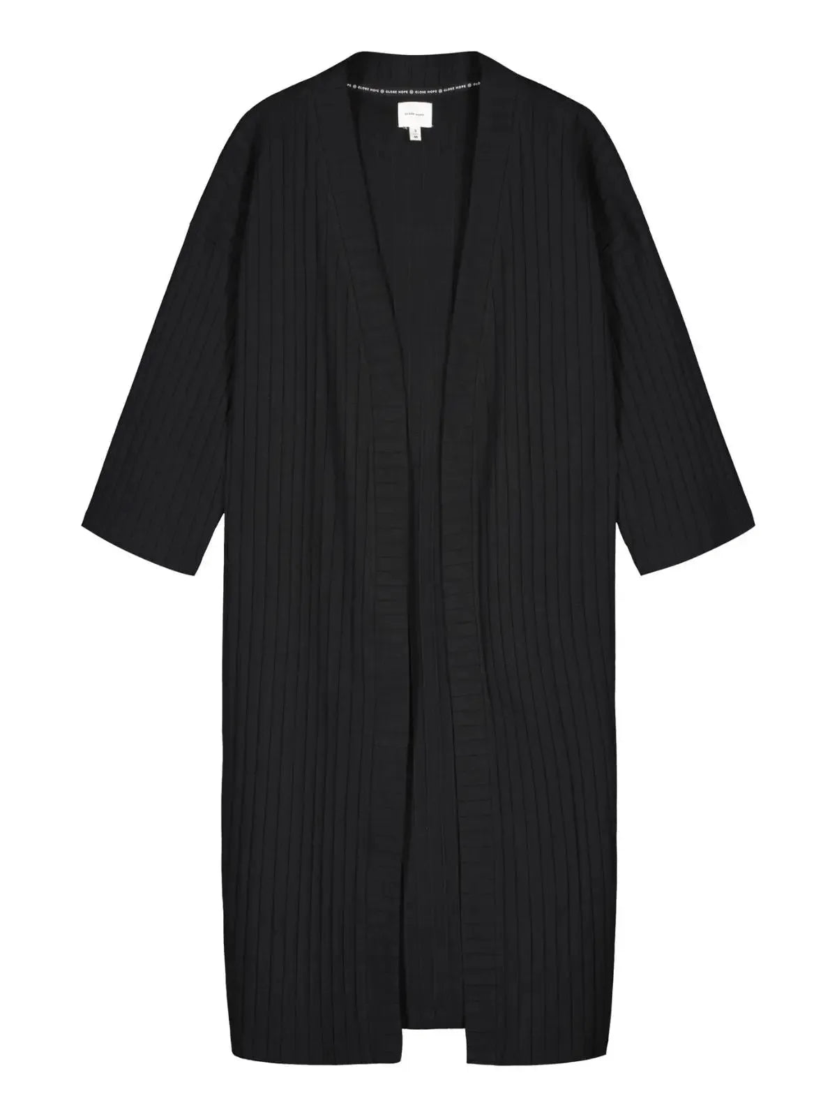 PUTOUS ribb cardigan, black