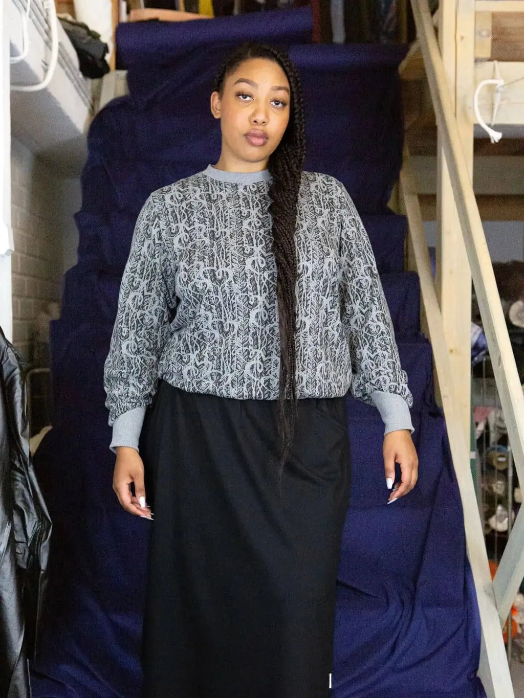 RIMMI shirt, grey