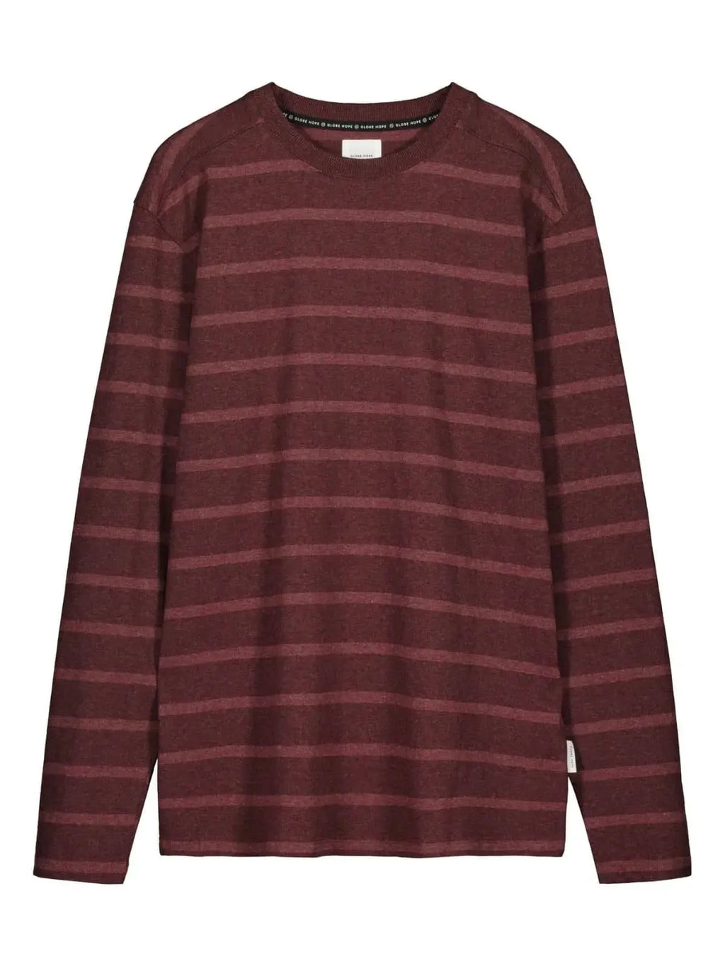 RODOLITTI shirt, burgundy striped