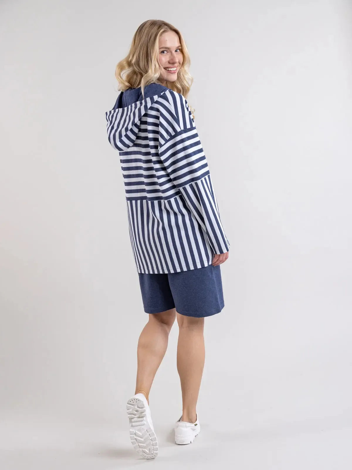 ROISKE hoodie, striped