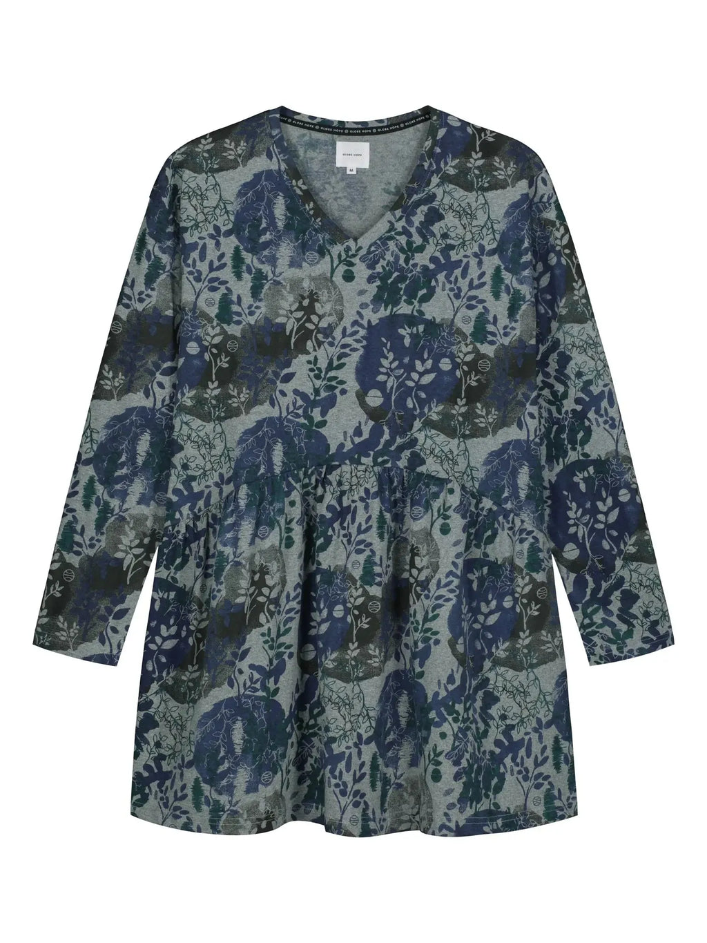 SINERVE tunic, bluish grey
