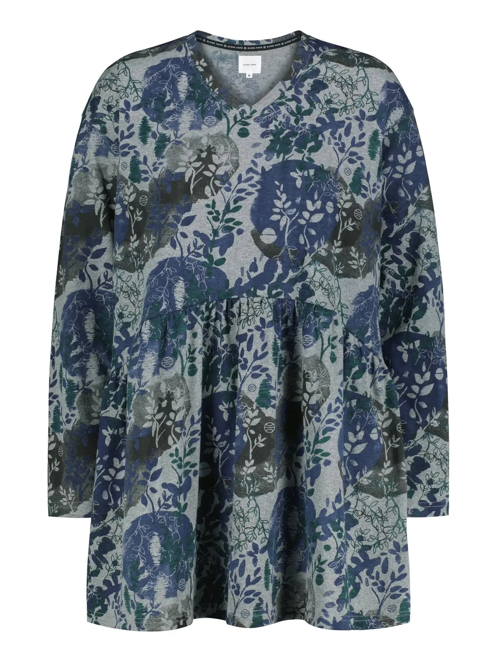SINERVE tunic, bluish grey